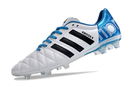 11Pro Kroos Firm Ground Cleats- WHITE/BLUE