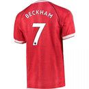 David Beckham Manchester United 1990 Jersey - Fan Version