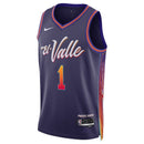 Devin Booker Phoenix Suns Unisex 23/24 NBA Jersey - Purple - City Edition