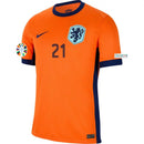 Frenkie de Jong Netherlands 24/25 I Home Jersey - Fan Version