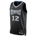 Ja Morant Memphis Grizzlies Unisex 2023 NBA Jersey - City Edition - Black